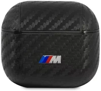 Bmw BMA3WMPUCA Pu carbon m collection apple airpods 3 szilikon tok, fekete kép
