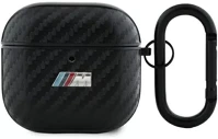 Bmw BMA4CMPUCA Pu carbon m collection airpods 4 tok karabinerrel, fekete kép