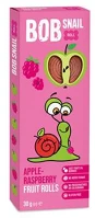 Bob snail BS-2030 Gyümölcstekercs, 30 g, alma-málna kép