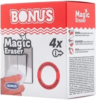 Bonus 12.02106 Mágikus szivacs  fehér 10x6x2,7cm 4 darabos kép
