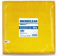 Bonus 12.02126 Törlőkendő mikroszálas  microclean horeca haccp 40x40 cm sárga 10 darabos kép