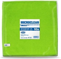 Bonus 12.02129 Törlőkendő mikroszálas  microclean horeca haccp 40x40 cm zöld 10 darabos kép