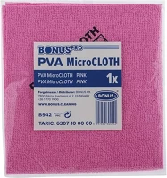 Bonus 12.02424 Törlőkendő mikroszálas  pro pva microloth bioactive 39x36cm piros kép