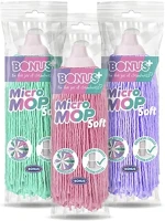 Bonus 12.02427 Felmosó pótfej  soft csavaros pasztell színek 175 g kép