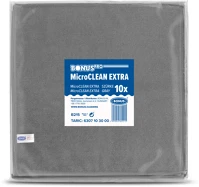 Bonus DA503XSZHTB215 Pro microclean extra kendő 40x40cm 10db/csg szürke kép