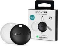 Boompods TUPAC1 Boomtag 2db/csomag fekete & fehér bluetooth tracker tag kép