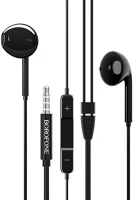Borofone BM30 Vezetékes sztereó fülhallgató, 3.5 mm, mikrofon, funkció gomb kép