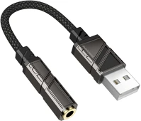 Borofone BV23 Usb-a - jack adapter kép