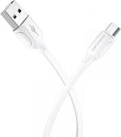 Borofone BX19 Adatkábel, usb-c/usb-a, 2m, fehér kép