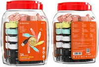 Borofone BX40TYPE-C Töltőkábel kínáló többszínű, 30db/display kép