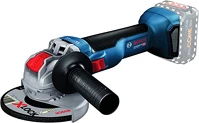 Bosch 06017B0100 x-lock akkumulátoros sarokcsiszoló gwx 18v-10 professional solo, 18v (kék kép