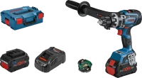 Bosch 06019J5005 GSR 18V-150 C akkus fúrócsavarozó (2x ProCORE 8,0Ah akkuval, GAL 1880 CV kép