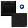 Bosch 100067019 hqg572eb3 beépíthető sütő + bosch pue611bb5e beépíthető indukciós kép