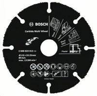 Bosch 2608623012 Bosch 2608623012 Keményfém darabolótárcsa, Multi Wheel 115mm; 1 mm; 22,23 mm kép