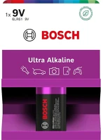 Bosch 6LR61UA1B/00 6lr61ua1b00 ultra alkáli elem 9v 1db kép