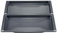 Bosch HEZ530000 SLIM-SIZE Hez530000 slim-size kisméretű univerzális serpenyő 2db serie4 és serie6 sütőkhöz kép