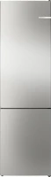 Bosch KGN392I2F szabadonálló alulfagyasztós hűtő szálcsiszolt acél NoFrost 203x60x66cm kép