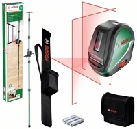 Bosch MAXI-SET 0603663903 universallevel 3 maxi-set keresztvonalas szintezőlézer készlet kép