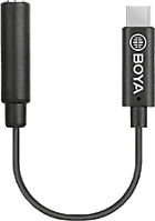 Boya 1335791 Audio kábel 3.5mm usb c-típus fekete kép