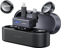 Boya BOYALINK V3-01 2.4GHZ univerzális vezetéknélküli szett (1+2)  lightning, usb-c, 3.5mm trs kép