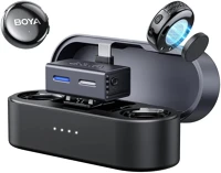 Boya BOYALINK V3-02 2.4GHZ univerzális vezetéknélküli szett (1+2)  usb-c + 3.5mm trs kép