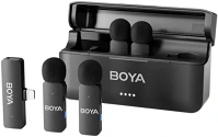 Boya BY-V4D 2,4 GHZ-ES négycsatornás vezeték nélküli mikrofon lightning csatlakozóval kép
