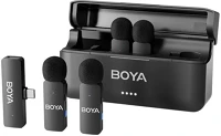 Boya BY-V4U - 2,4 GHZ-ES négycsatornás vezeték nélküli mikrofon usb-c csatlakozóval kép