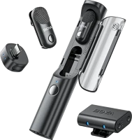 Boya MAGIC-03 magic - 2 vevő + 2 adó + 1 töltőtok + 1 többfunkciós tárolótáska kép