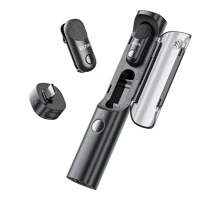 Boya MAGIC-05 Magic - 1 vevő + 2 adó + 1 töltőtok + 1 tárolótáska, type-c, fekete kép