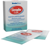Bradolife 10534 Felületfertőtlenítő kendő 5 db/doboz bradolife kép