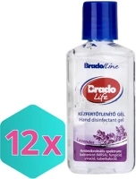 Bradolife DA503XSZWYK5997001770986 Kézfertőtlenítő gél 50ml levendula karton -12 db kép