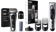 Braun BRAHS00SR Series 9 pro+ wet & dry borotva +  7 hc7390 hajvágó kép