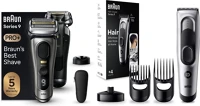 Braun BRAHST30SR Series 9 pro+ borotva +  series 7 hc7390 hajvágó kép