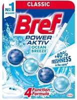 Bref 12.00542 Toalett illatosító golyó  power aktiv kosaras ocean breeze kép