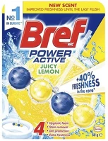 Bref 12.00543 Toalett illatosító golyó  power aktiv kosaras juicy lemon kép