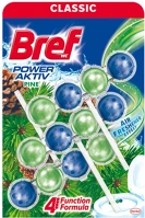 Bref 1255 Wc illatosító golyós 3 x 50 g  power aktiv pine forest kép