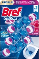 Bref 3X50G Wc tisztító golyós mega pack color auto aktiv 3x50g flower kép
