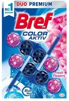 Bref 58578 Wc illatosító 2 x 50 g golyós color aktiv  fresh flowers kép