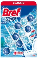 Bref c34857 Toalett illatosító golyó bref power aktiv ocean 3x50g