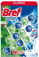 Bref C34858 Toalett illatosító golyó  power aktiv pine forest 3x50g kép