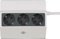 Brennenstuhl ALJZATLÉC 3 irányú (dugaszolóléc 3 m rugalmas rögzítéshez, befogási szélesség 5 kép