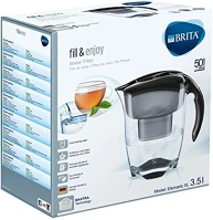 Brita ELEMARIS XL 3.5 MAXTRA BLACK Vízszűrő kancsó kép