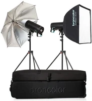 Broncolor 31.665.XX Siros 400 s expert kit 2  wifi / rfs 2 akkumulátoros vaku szett kép