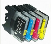 Brother BRLC985YFUIK Utángyártott  lc980/lc985/lc1100 patron yellow  ik kép