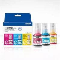 Brother BTD100CLCMY tinta multipack, dcp t430w, 435w, ts530w, t730w nyomtatókhoz, brother, c+m+y kép