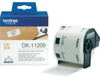 Brother DK11209 Etikett 29x62mm 800 db etikett/doboz fekete original kép