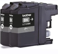 Brother LC123BKBP2 | 600pgs | fekete dupla patron kép
