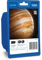 Brother LC1240BKBP2 Lc1240bk2 tintapatron csomag black 2*600 oldal kapacitás kép