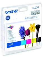 Brother LC970 Lc970 multipack (black, cyan, magenta, yellow) kép