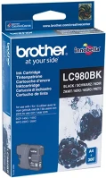 Brother LC980BK, 300 Tintapatron lc980bk, 300 oldal, fekete kép